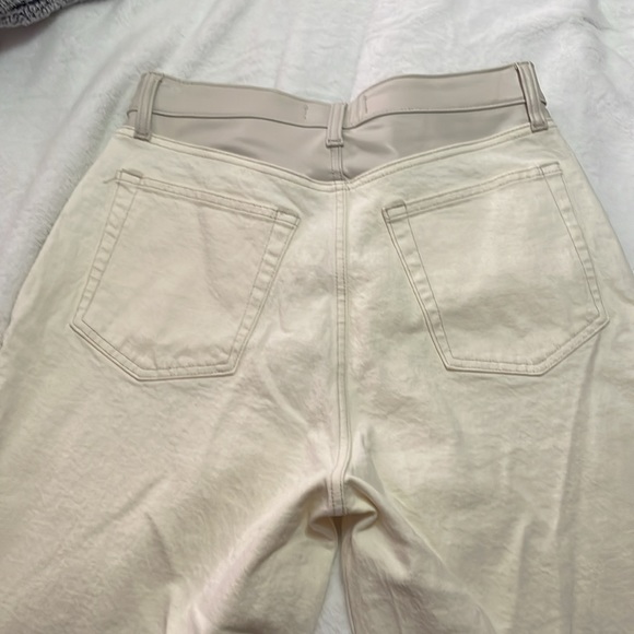 Mixed Fabric Curve Love Ultra High Rise 90s Straight Jean - Picture 5 of 7